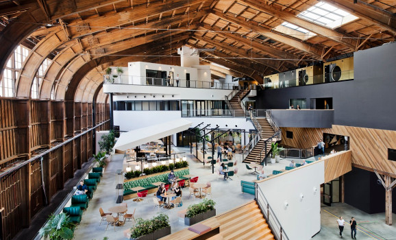 Google's new studio in Playa Vista.