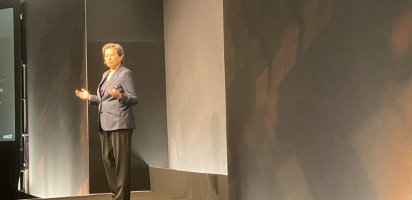 Lisa Su, CEO of AMD, at 2020 analyst meeting.