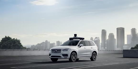Uber self-driving car