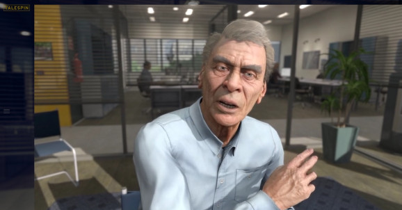 Barry is not having a good day in this simulation where he gets fired.
