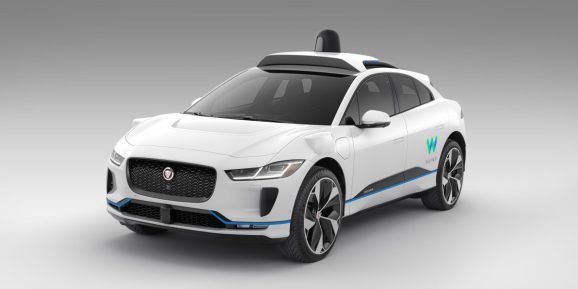 waymo self-driving i-pace