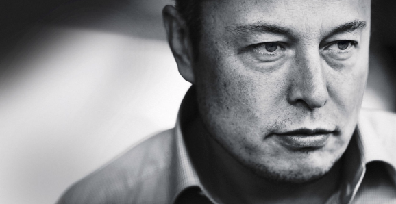 This is a picture of Tesla chief executive Elon Musk