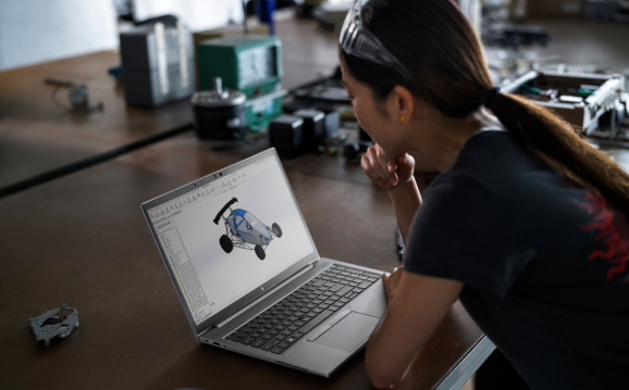 HP ZBook Firefly workstation laptop.