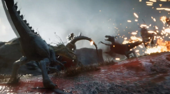 Second Extinction is a dinosaur-shooting co-op game.