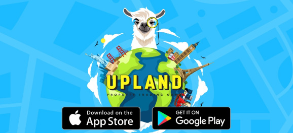 Upland has a location-based game where you can buy virtual properties.