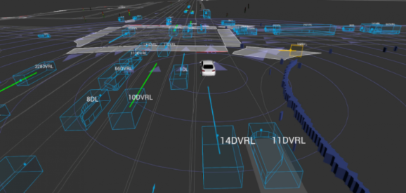 Lyft autonomous vehicle data set