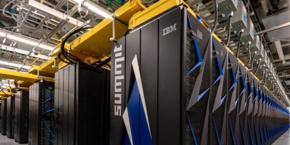 Summit supercomputer at Oak Ridge National Laboratory