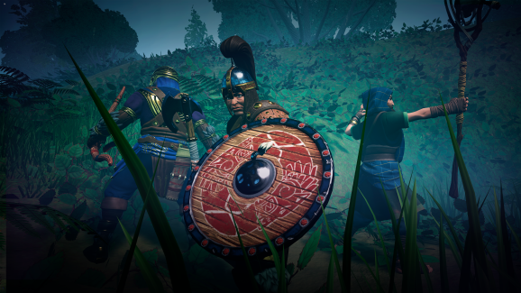 Formations play a role in The Waylanders' combat.