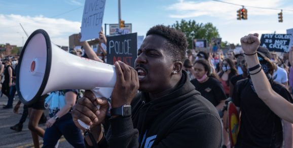 black lives matter protest detroit