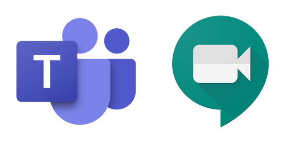 Microsoft Teams and Google Meet