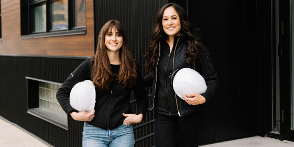 Brigit cofounders Mallorie Brodie and Lauren Lake