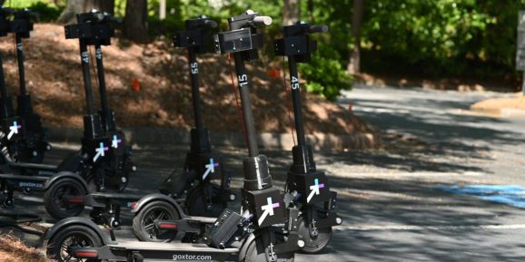 Go X Apollo scooters in Peachtree Corners, Ga.