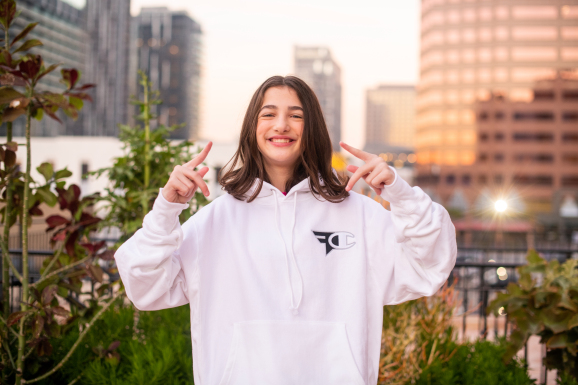 Ewok is a member of FaZe Clan and is an influential female streamer. She's also deaf.