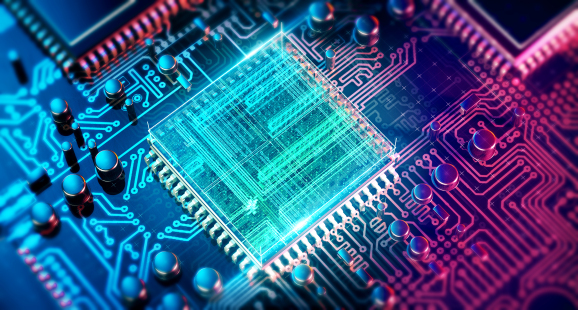 Inside of an integrated circuit