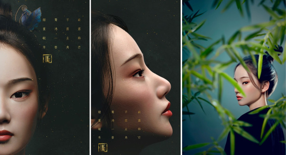 Chinese virtual influencer Ling, which debuted in May. Photo: Courtesy of Xmov