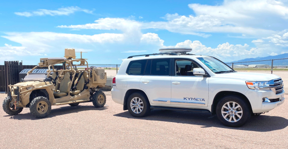 RZR and Kymeta Land Cruiser