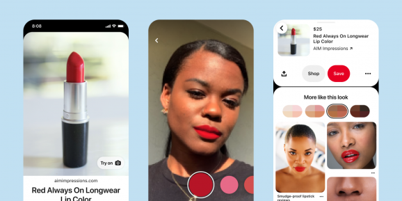 Pinterest Try On