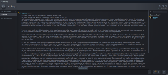 Steam chat.