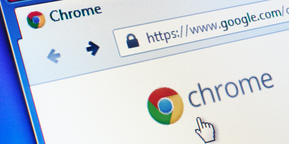 Google Chrome pixelized picture