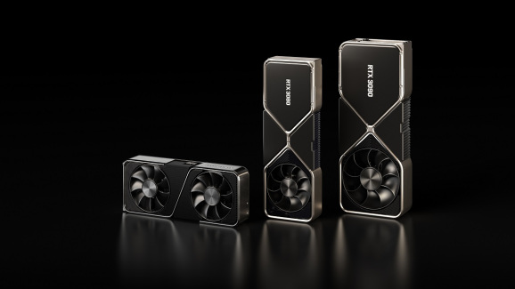 Nvidia GeForce RTX 3000 series graphics chips.